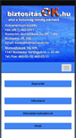 Mobile Screenshot of biztositasok.hu