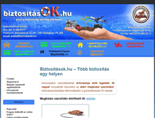Tablet Screenshot of biztositasok.hu